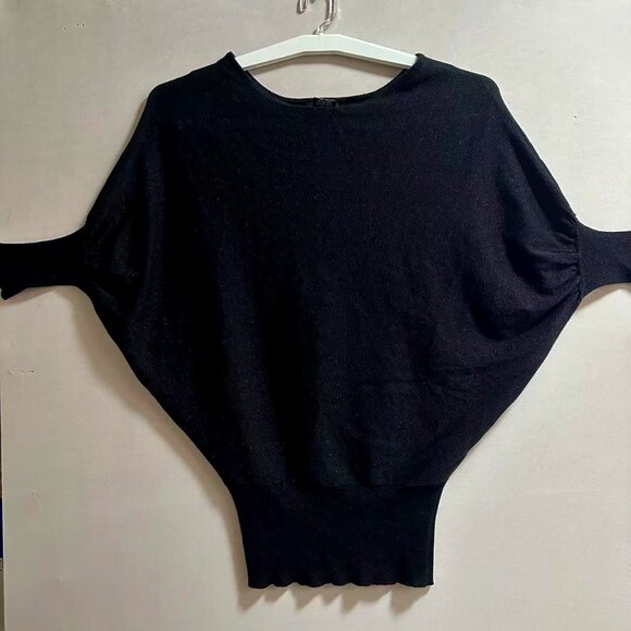 Tops - LADY"S SEDUCTIONS Sparkle 3/4 Sleeve Top(OVERSIZE)